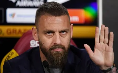 إقالة دي روسي من تدريب روما الإيطالي