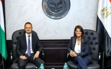 بال .. مباحثات بين المشاط ووزير الخارجية والتجارة المجري لتعزيز الاستثمار المشترك بين البلدين