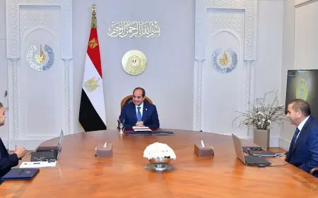 الرئيس السيسي يشيد بقدرات قناة السويس: ركيزة لا غنى عنها لحركة التجارة العالمية