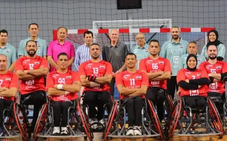 منتخب مصر للكراسى المتحركة يهزم الهند في بطولة العالم لليد