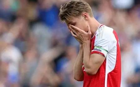 أرتيتا مدرب أرسنال يؤكد تعرض أوديغارد لإصابة “خطيرة”