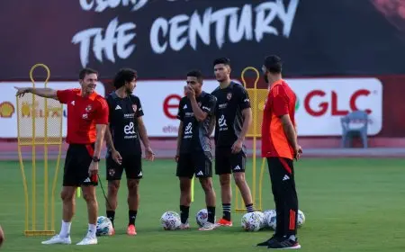 مران الأهلي.. أشرف داري يشارك في التدريبات الجماعية