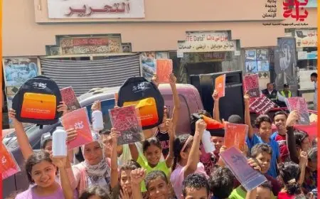 فرق المبادرة الرئاسية «بداية» تجوب المحافظات لتوزيع مستلزمات المدارس على الطلاب