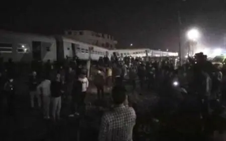 مدبولي يعزي أسر ضحايا حادث قطاري الزقازيق