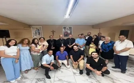 بطريرك الأقباط الكاثوليك يلتقي اللجنة المالية ومجلس كنيسة يسوع الملك بنيوجيرسي