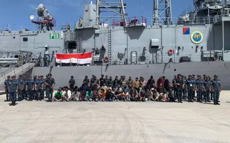 القوات البحرية تنجح فى إنقاذ مركب هجرة غير شرعية على متنها 45 فرد 