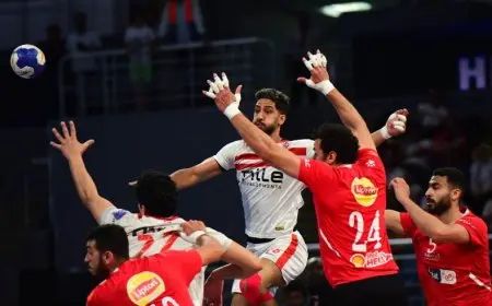 الأهلي يستضيف دلفي والزمالك أمام المعادي في افتتاح دوري اليد