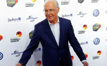 تكريم جديد للراحل فرانز بكنباور أسطورة بايرن ميونيخ وألمانيا