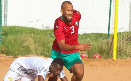مصر إلى جانب المغرب في كأس أمم إفريقيا للكرة الشاطئية