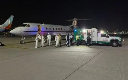 طائرة طبية تنقل اللاعب السعودي فهد المولد من دبي إلى الرياض