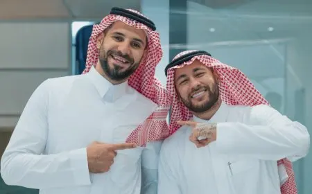 نيمار يحتفل باليوم الوطني السعودي