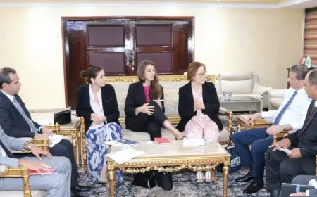 وزير الزراعة ومسئولة الوكالة الفرنسية للتنمية يبحثان التعاون في مجال ترشيد المياه والتقاوي