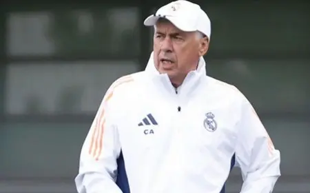 كارلو أنشيلوتي: ريال مدريد يلعب كرة قدم الروك أند رول