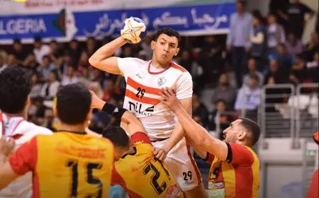 الزمالك يفوز على المعادى فى افتتاح دوري المحترفين لليد
