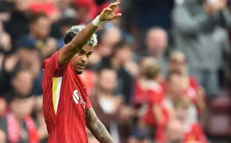 صلاح يواصل الصيام.. ليفربول يهزم بورنموث بثلاثية ويتصدر مؤقتاً