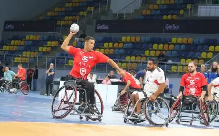 منتخب مصر يتوج بلقب بطولة العالم للكراسي المتحركة لليد بعد الفوز على أمريكا
