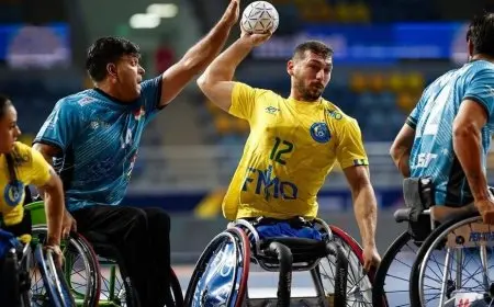البرازيل تهزم فرنسا وتحصد برونزية بطولة العالم لكرة اليد على الكراسي المتحركة