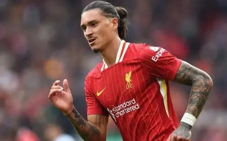 رسالة من روبرتسون إلى نونيز بعد بكائه في مباراة بورنموث