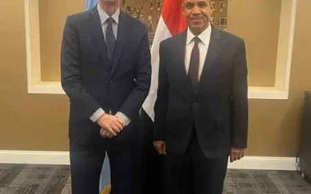 وزير الخارجية يلتقي المبعوث الخاص لسكرتير عام الأمم المتحدة لسوريا