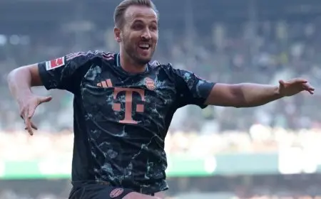 هاري كين يصبح أفضل هدّاف إنجليزي في الدوري الألماني