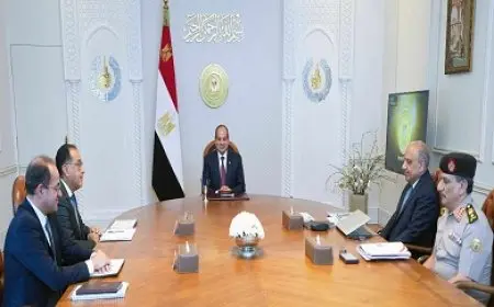 السيسي يوجه بتحسين قدرة الشبكة القومية للكهرباء على استيعاب زيادة الاستهلاك المتوقعة في ضوء النمو السكاني