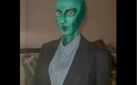 فيديو لظهور كائن فضائي في وسط البلد يثير الدهشة.. ما القصة؟