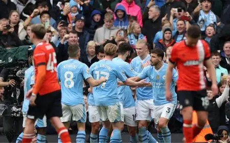 تشكيل مانشستر سيتي ضد أرسنال.. هالاند في الهجوم