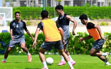 مران الزمالك.. جمل خططية وفقرة فنية استعدادا لـ الأهلي