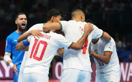 موعد مباراة المغرب وإيران في ثمن نهائي كأس العالم للفوتسال