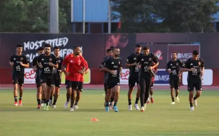الأهلي يبدأ الاستعداد لمباراة السوبر الإفريقي