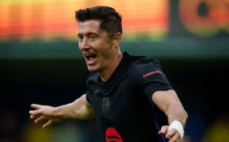 برشلونة ضد فياريال.. البلوجرانا يحسم الشوط الأول بثنائية