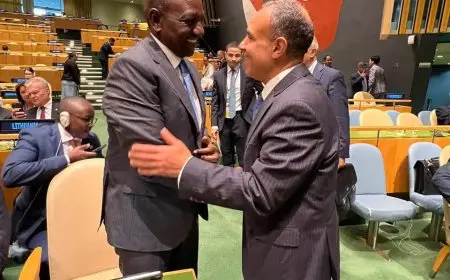 وزبر الخارجية: مصر حريصة على تعزيز العلاقات مع كينيا وجزر القمر