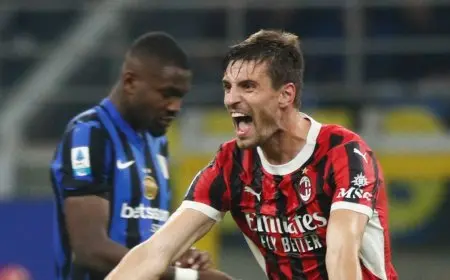 ميلان “الشجاع” يهزم إنتر للمرة الأولى منذ 2022