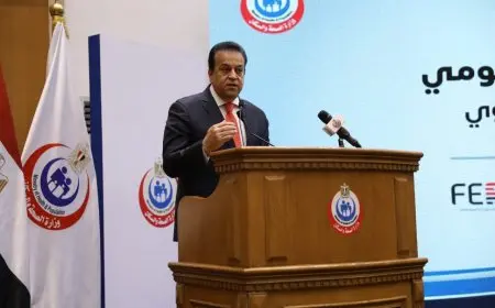 وزير الصحة: عدوى بكتيرية وراء إصابات النزلات المعوية بأسوان