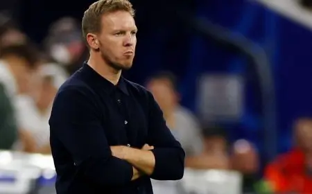 ناغلسمان مدرب ألمانيا: إصابة تير شتيغن صدمة كبيرة لنا