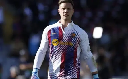 برشلونة يؤكد خضوع تير شتيغن لعملية جراحية ناجحة في الركبة