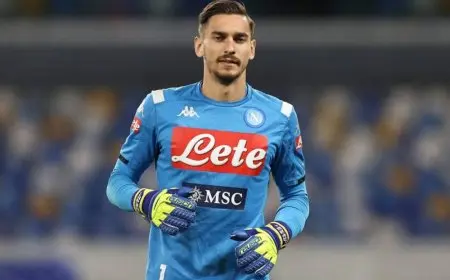 تفاصيل إصابة حارس نابولي في موقعة يوفنتوس