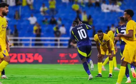 هدف البوشل يقتل الحزم ويصعد بالنصر إلى ثمن نهائي كأس الملك