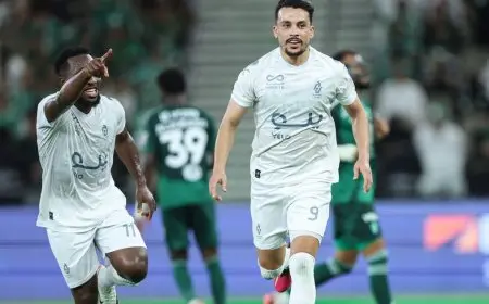 نجم الجندل: دخلنا التاريخ بهزيمة الأهلي في جدة