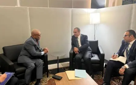 وزير الخارجية يلتقي مع سكرتير عام منظمة الدول الثماني الإسلامية النامية للتعاون الاقتصادي