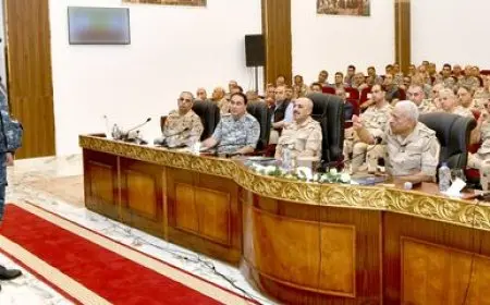 وزير الدفاع يشهد تنفيذ مشروع مراكز القيادة الإستراتيجي للقوات الجوية وقوات الدفاع الجوى