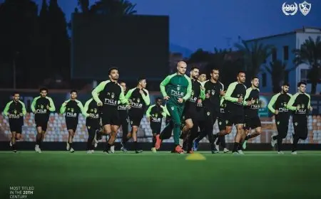 الزمالك يختتم تدريباته قبل السفر إلى السعودية لمواجهة الأهلي بالسوبر