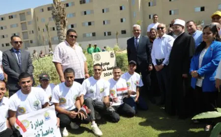 مبادرة لزراعة 2400 شجرة مثمرة بمدينة نصر