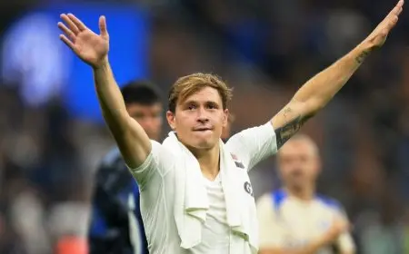 إنتر ميلان يفتقد خدمات باريلا “مباراتين على الأقل”