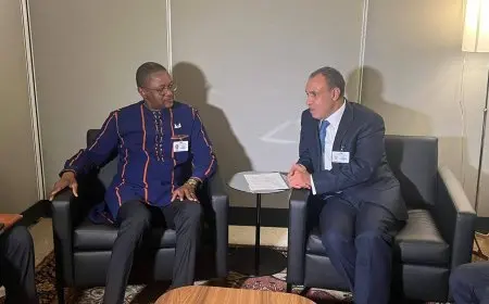عبد العاطي يلتقي مع وزير خارجية بوركينا فاسو