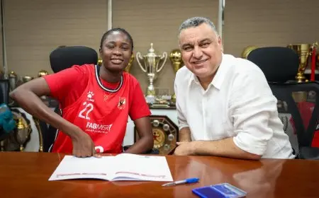 السنغالية نديوما تنضم لفريق سيدات سلة الأهلي