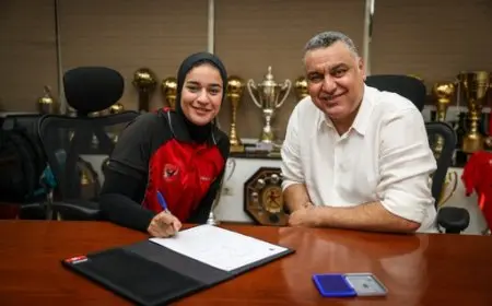 الأهلي يضم فجر شومان لتدعيم سيدات تنس الطاولة