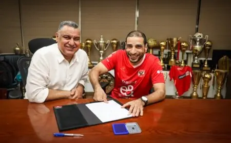 الأهلي يجدد عقد السيد لاشين نجم تنس الطاولة لمدة موسم