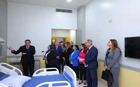 لدعم الملف الصحي.. البنك الأهلي يفتتح مشروعات تطوير بمستشفى الحميات بالعباسية