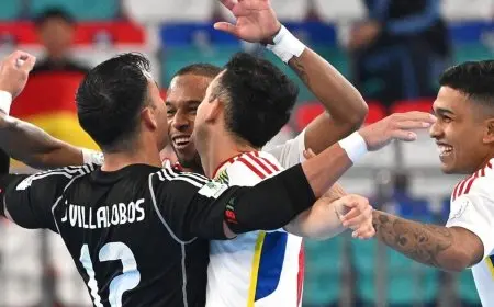 صدمة.. إسبانيا تُودع كأس العالم للفوتسال أمام فنزويلا